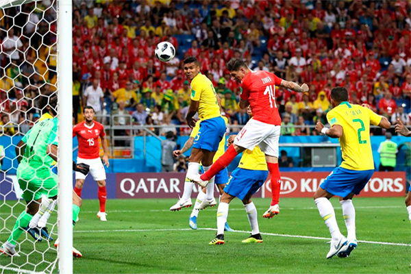 Switzerland frustrate Brazil