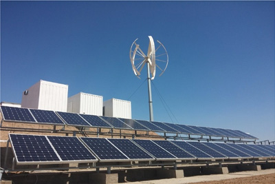 Uzbektelecom constructs hybrid solar-wind-diesel power station in Jizzakh region