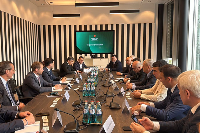 Зойир Мирзаев Франкфуртда «ODDO» банки раҳбарлари билан музокара ўтказди