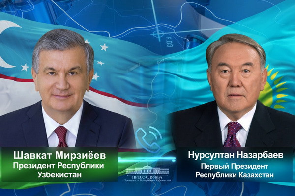 Ўзбекистон Президенти Қозоғистоннинг биринчи Президенти билан телефон орқали мулоқот қилди