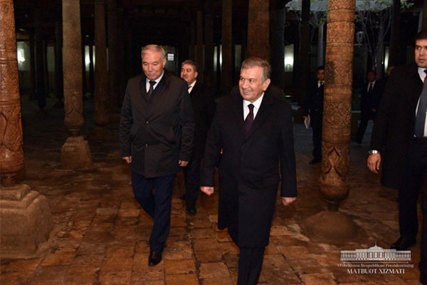 Shavkat Mirziyoyev: We can attract more tourists with our history and values