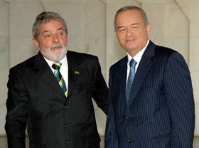 Uzbek president completes visit to Brazil