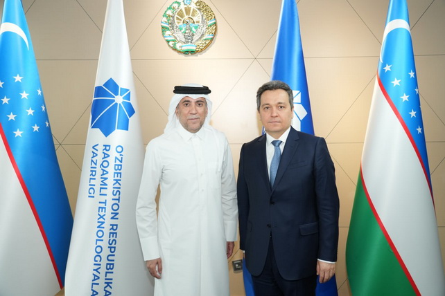 Qatar’s Consul General Visits Uzbekistan’s Ministry of Digital Technologies