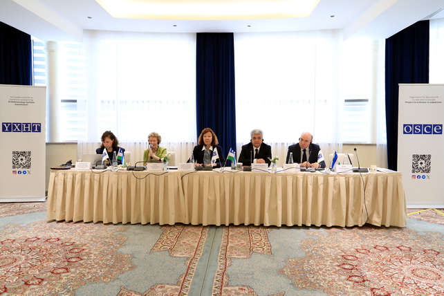 OSCE Trains Uzbek Investigative Judges on Human Rights