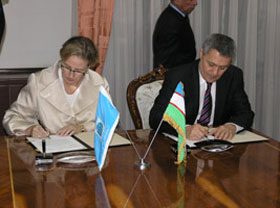 The World Bank, Uzbekistan signed US$935,000 worth grant provided by Japan 