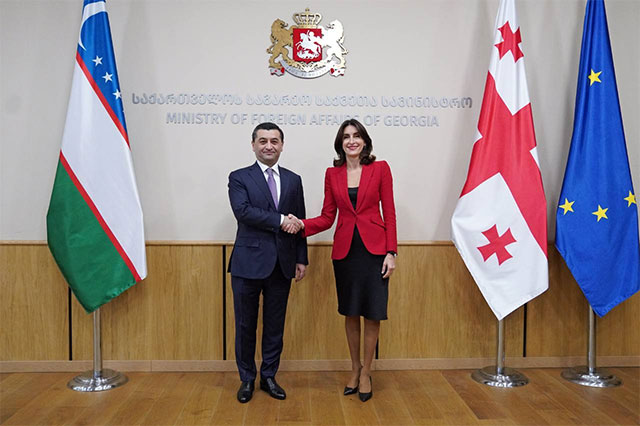 Tbilisida O‘zbekiston va Gruziya tashqi ishlar vazirlari o‘rtasida muzokaralar bo‘lib o‘tdi