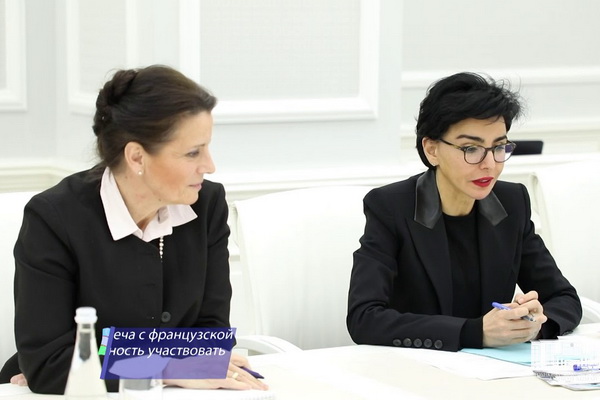 Issues of organizing visits of business circles of Paris to Tashkent discussed