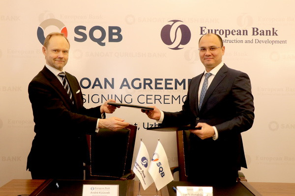 Uzpromstroybank and EBRD sign an agreement on the provision of a credit line in national currency