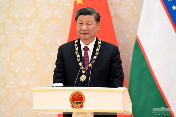 President of the People’s Republic of China awarded the “Oliy Darajali Dustlik” Order