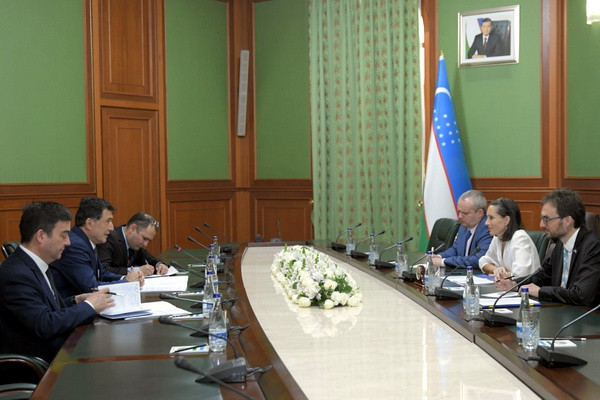 Vladimir Norov meets with the EU delegation