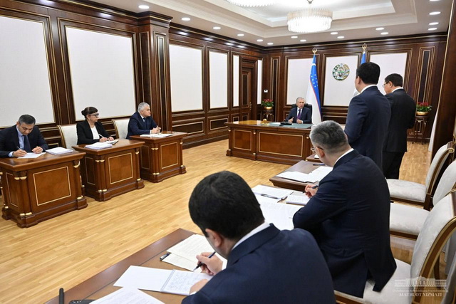 Sanoat tarmoqlarida samaradorlikni oshirish masalalari ko‘rib chiqildi