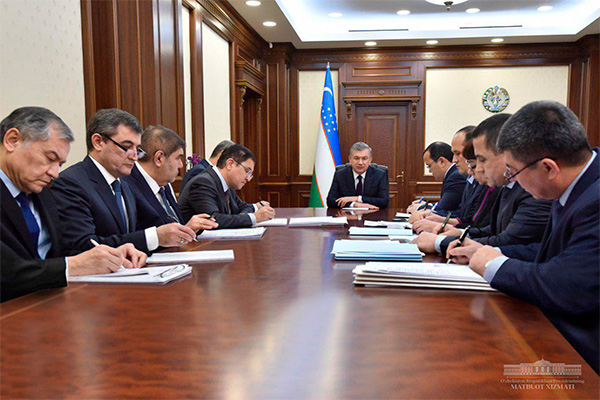 Uzbek President holds meeting to discuss reforms in energy sector