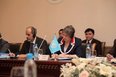 UNDP Administrator Helen Clark visits Supreme Court of Uzbekistan