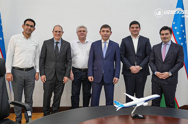 Uzbekistan Airways and Boeing discuss the current status of orders for new aircraft