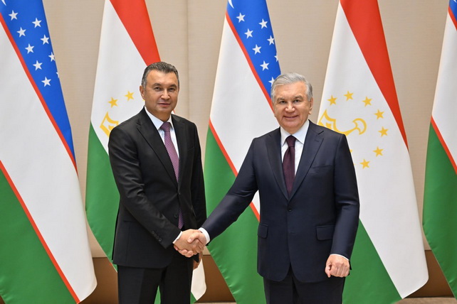 O‘zbekiston Prezidenti Tojikiston Bosh vazirini qabul qildi