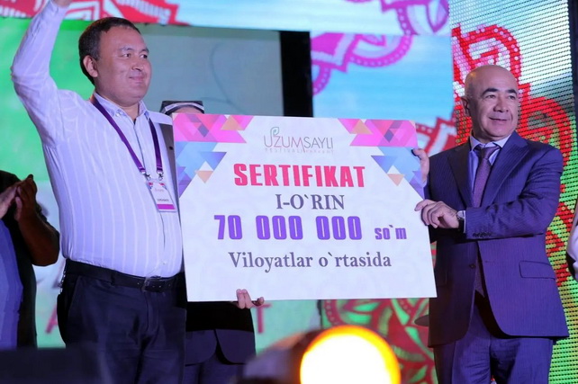 Паркент туманида “Узум сайли” халқаро фестивали якунланди, ғолиблар эълон қилинди