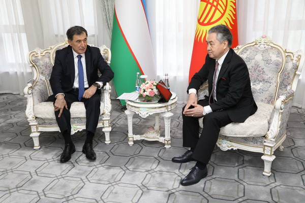 Uzbek FM visits the Kyrgyz Republic