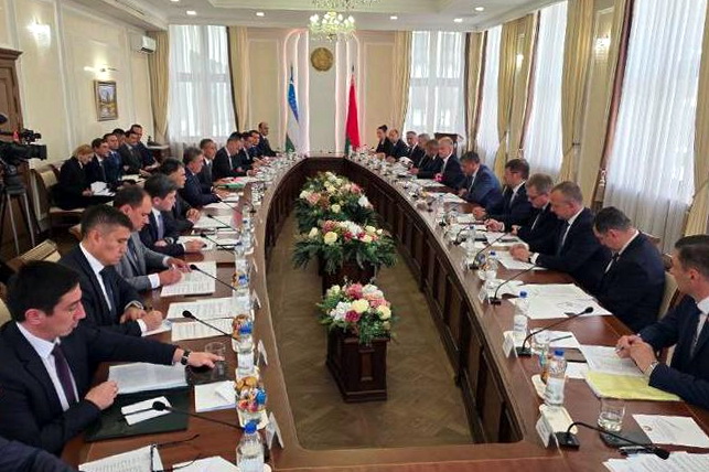Минскда Ўзбекистон-Беларус Ҳукуматлараро комиссиясининг йиғилиши бўлиб ўтди