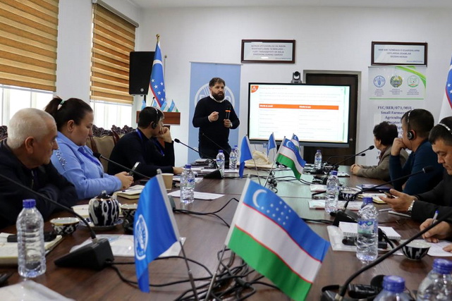 FAO O‘zbekistonda fermerlik dala maktablarini rivojlantirish uchun mutaxassislar tayyorlamoqda