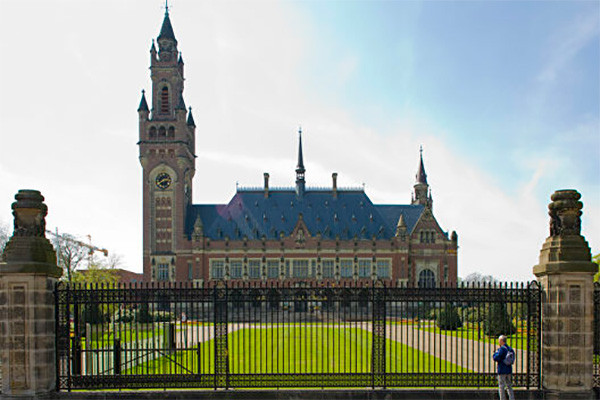 Cooperation prospects with the International Court of Justice are discussed in Hague