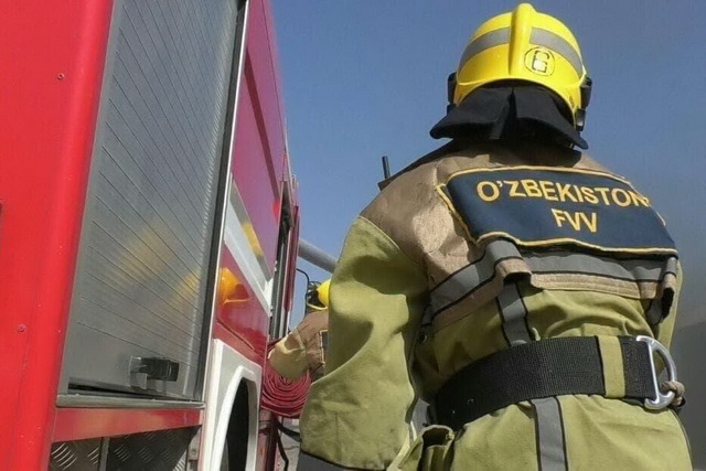 Toshkentda xususiy uyda sodir bo‘lgan yong‘in o‘chirilgan