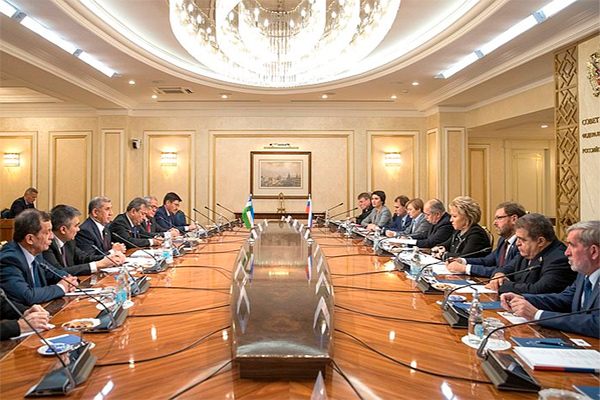 Delegation of the Senate of Uzbekistan holds meetings in the Russian Federation