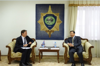 Director of SCO RATS holds talks with British envoy
