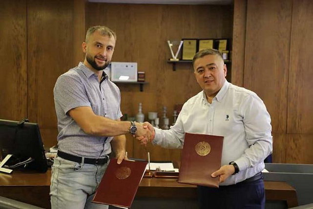 Memorandum of cooperation signed between Uzpromstroy Materials Association and Shining Stone