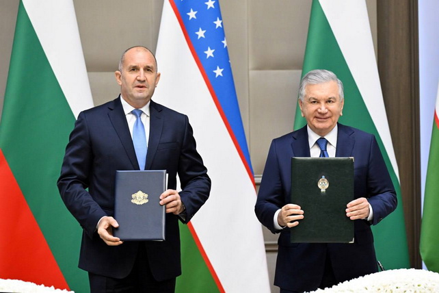 O‘zbekiston va Bolgariya o‘zaro manfaatli hamkorlikni kengaytiradi
