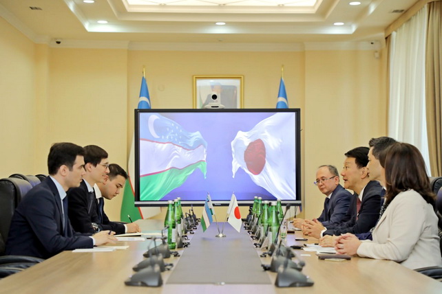 Тошкентда Mitsui & Co билан янги инвестиция лойиҳалари муҳокама қилинди