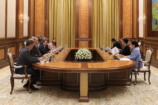 Chairman of the Senate of the Oliy Majlis received a delegation of the US Congress