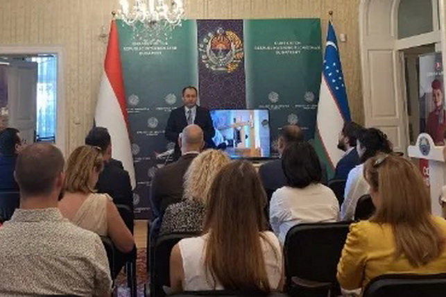 Budapeshtda O'zbekistonning turizm imkoniyatlari targ'ibotiga bag'ishlangan "Road show" tadbiri tashkil etildi