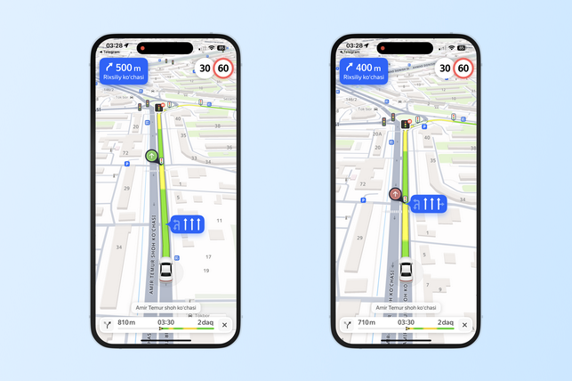 Yandex Uzbekistan Launches Real-Time Traffic Light Signals in Navigation Apps