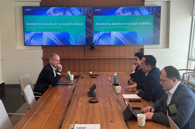 Uzbekistan’s Ministry of Digital Technologies Holds Talks with HPE and Juniper