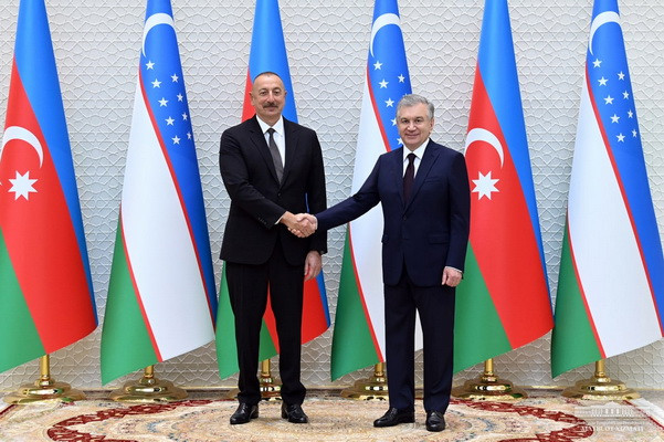 A solemn meeting of Azerbaijan’s President takes place in Tashkent