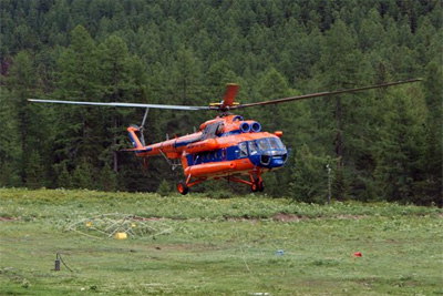 НАК «Узбекистон хаво йуллари» получила вертолет Ми-8МТВ-1