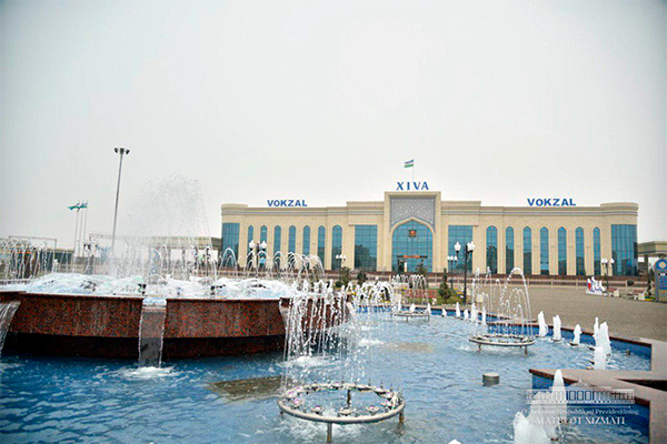 Uzbekiston Temir Yollari completes construction of a railway station in Khiva