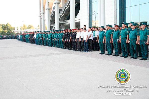 Law enforcement bodies of Tashkent start round-the-clock patrolling