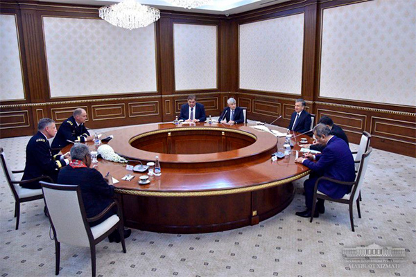 President of Uzbekistan receives the U.S. delegation
