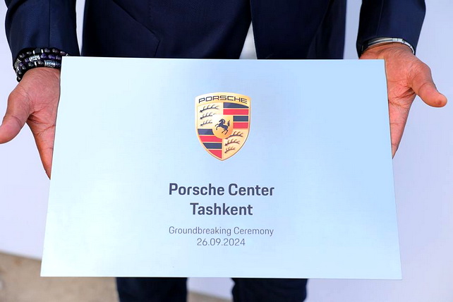 The First Porsche Center in Uzbekistan to open in 2025
