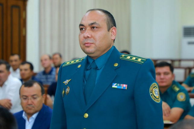 Toshkent viloyati Ichki ishlar bosh boshqarmasiga polkovnik Abduvosit Abdurazzakov rahbar etib tayinlandi