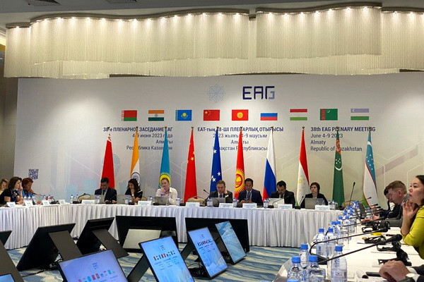 A delegation of Uzbekistan takes part in the work of the 38th EAG Plenary Week