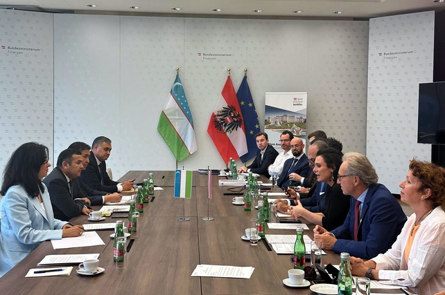 O‘zbekiston va Avstriya qo‘shma qishloq xo‘jaligi loyihalari va ta’lim dasturlarini yo‘lga qo‘yishga kelishib oldi
