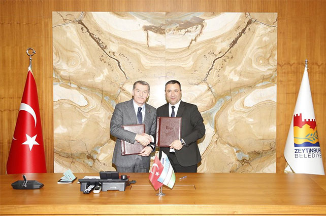 Navoiy va Zeytinburnuga birodar shaharlar maqomi berildi