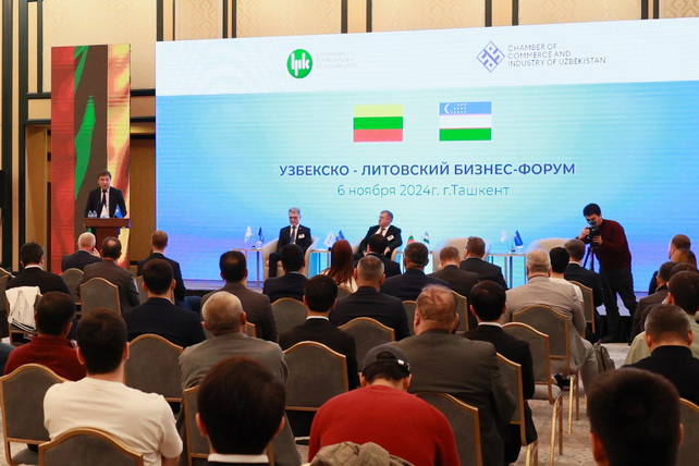 Toshkent shahrida O‘zbekiston - Litva biznes-forumi bo‘lib o‘tdi