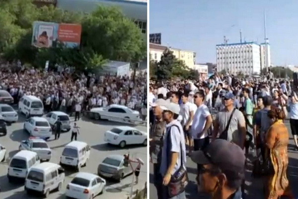 Ministry of Internal Affairs: public order in Nukus restored