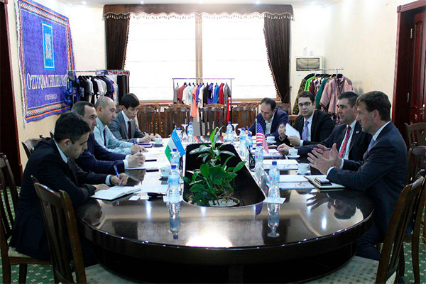 Uztekstilprom, US delegation consider perspective directions of cooperation