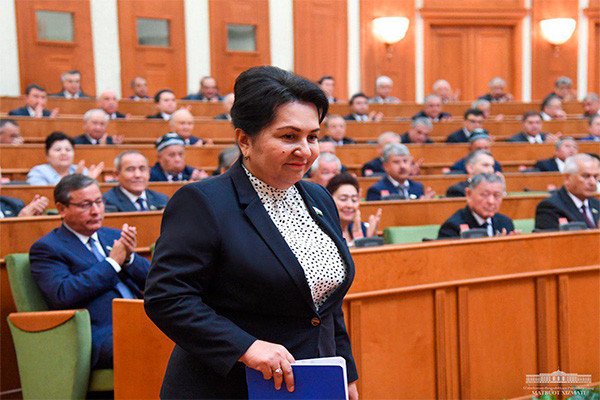 Tanzila Narbayeva elected as Chairperson of the Senate