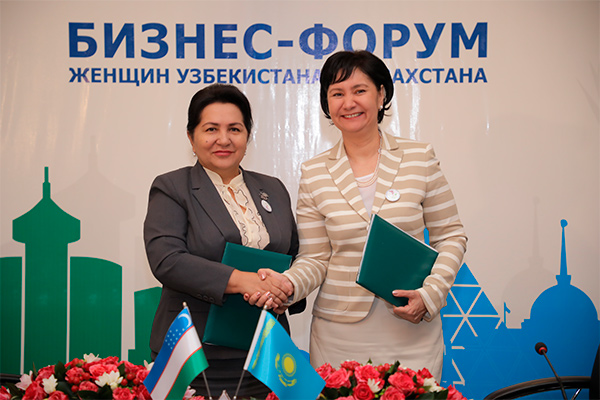 Women of Uzbekistan and Kazakhstan for the first time hold business forum