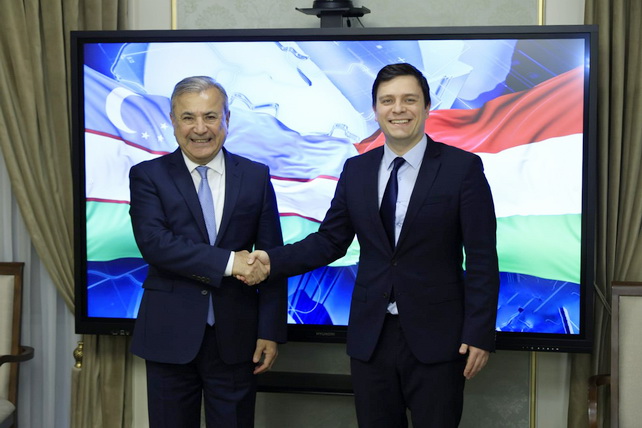 Senatda Vengriyaning O‘zbekistondagi Favqulodda va Muxtor Elchisi bilan uchrashuv bo‘lib o‘tdi